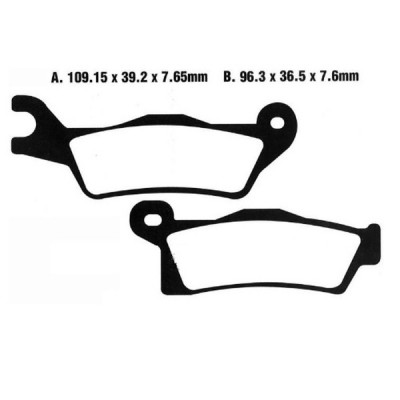 Placute frana MOTO-MASTER BRAKE PAD SINTER ATV NITR CAN AM (BRP) OUTLANDER 570 EFI 4X4 22