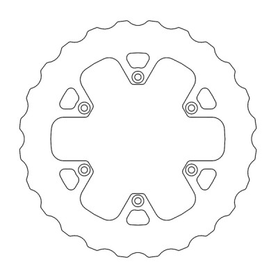 Disc frana MOTO-MASTER BRAKE ROTOR WAVE RR-S 430