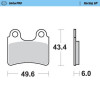 Placute frana MOTO-MASTER BRAKE PAD SINTER RACING BETA	EVO 125 22
