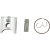 Kit piston WISECO PISTON KIT RM 85 02-07 thumb