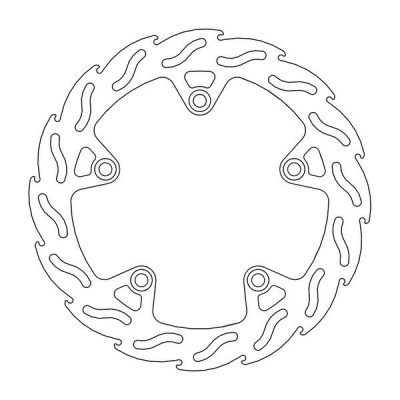 Disc frana MOTO-MASTER BRAKE ROTOR FIX FLAME LEFT BMW R 1250 RT ABS 23