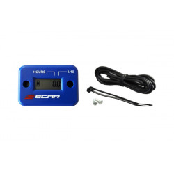 Ceas moto HOUR METER BLUE