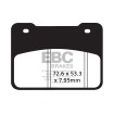 Placute frana EBC HH SINT SCOOTER SFA627HH thumb