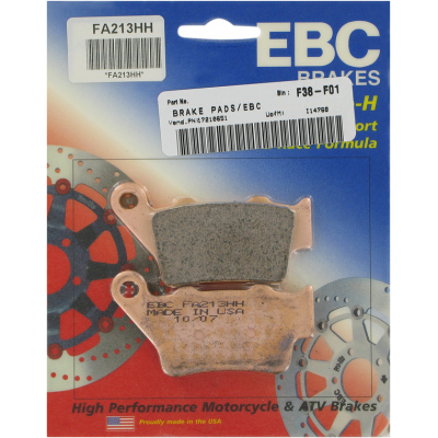 Placute frana EBC SINTERED HH FA213HH Placute frana EBC SINTERED HH FA213HH