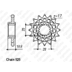 Kit lant si pinioane REGINA APRILIA 1000RSV 98-02 thumb