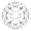 Disc frana MOTO-MASTER BRAKE DISC HALO FLOAT TRIUMPH ROCKET III 2500 GT ABS 23