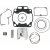 Kit piston WISECO PISTON KIT W/GASKETS KX 250 thumb