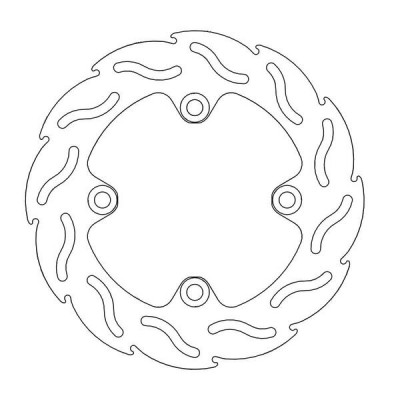 Disc frana MOTO-MASTER MM FLAME REAR DISC ZX-6 R 636 ABS 23