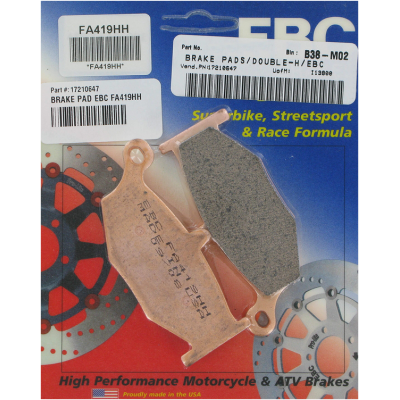 Placute frana EBC SINTERED HH FA419HH Placute frana EBC SINTERED HH FA419HH