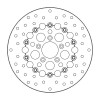 Disc frana MOTO-MASTER BRAKE ROTOR FLOAT RND L/R Harley Davidson	FLS 1690 14