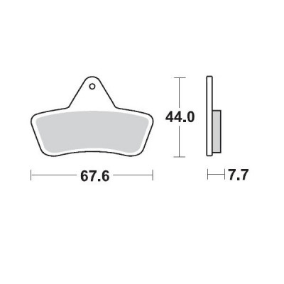 Placute frana MOTO-MASTER MM BRAKEPAD ARCTIC CAT