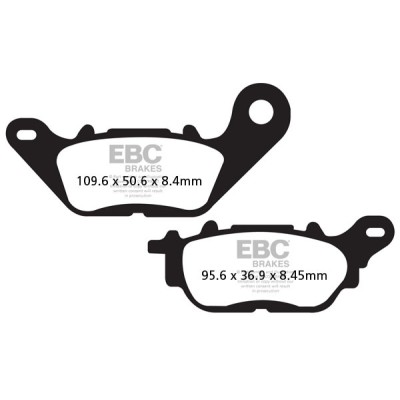 Placute frana EBC BRAKE PAD CARBON SCOOTER