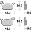 Placute frana MOTO-MASTER MOTOMASTER BRAKEPAD NITRO SX-E 5 24 Placute frana MOTO-MASTER MOTOMASTER BRAKEPAD NITRO SX-E 5 24 thumb