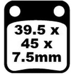 Placute frana EBC SFA ORG SCOOTER SFA054