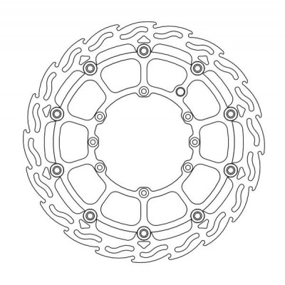 Disc frana MOTO-MASTER MM STR FLAME FRONT DISC RS 300 R 20
