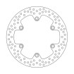 Disc frana MOTO-MASTER BRAKE ROTOR ROUND FIX L/R thumb