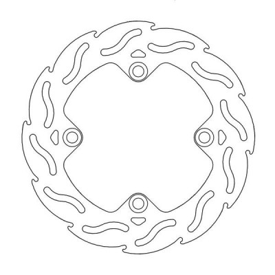Disc frana MOTO-MASTER FLAME REAR DISC TRIUMPH.