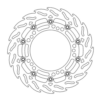 Disc frana MOTO-MASTER BRAKE ROTOR FLOAT FLAME KAWASAKI Z 900 RS ABS 23