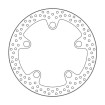 Disc frana MOTO-MASTER BRAKE ROTOR FIX ROUND L/R HONDA CB 1100 ABS 14 Disc frana MOTO-MASTER BRAKE ROTOR FIX ROUND L/R HONDA CB 1100 ABS 14 thumb