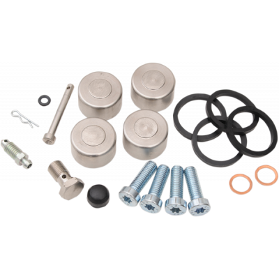 Kit de reconstrucție a etrierului de frână cu 4 pistoane   MOTO-MASTER CALIPER REBUILD KIT \
