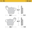 Placute frana MOTO-MASTER BRAKE PAD SINTER MX GAS GAS MC 65 23 Placute frana MOTO-MASTER BRAKE PAD SINTER MX GAS GAS MC 65 23 thumb