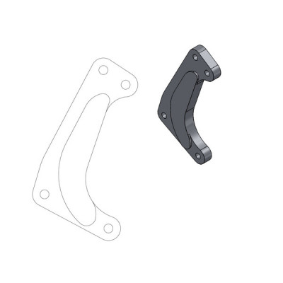 Clemă pentru adaptor  MOTO-MASTER MM SUPERMOTARD RAC ADAPTE WR 250 F