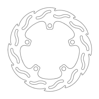 Disc frana MOTO-MASTER FLAME DISC FIX REAR YZF-R6 600