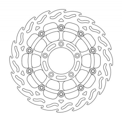 Disc frana MOTO-MASTER FLAME LEFT FR DISC MV AGUSTA.
