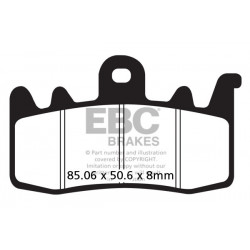 Placute frana EBC FA SER ORGANIC FA630 Placute frana EBC FA SER ORGANIC FA630
