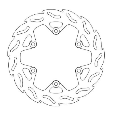 Disc frana MOTO-MASTER MM FLAME REAR DISC XT 660 R 16