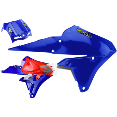 Capace plastice radiator CYCRA YZF/WRF250 14-16 BLUE