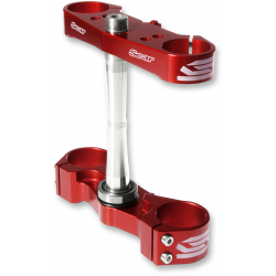 Triple clamp SCAR pentru HONDA CRF250 10-13 RED Triple clamp SCAR pentru HONDA CRF250 10-13 RED