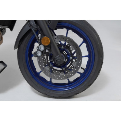 Cras paduri SW-MOTECH FRONT AXLE SLIDER SET MT-07