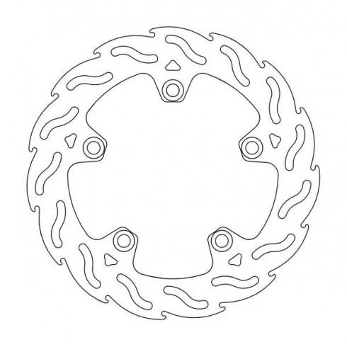 Disc frana MOTO-MASTER BRAKE ROTOR FIX FLAME HONDA NC 750 X ABS 23 Disc frana MOTO-MASTER BRAKE ROTOR FIX FLAME HONDA NC 750 X ABS 23