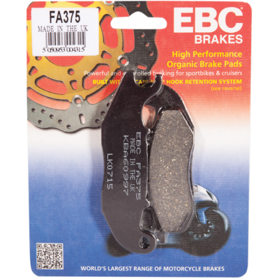 Placute frana EBC FA SER ORGANIC FA375