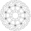 Disc de frana MOTO-MASTER BRAKE ROTOR FLAME DUCATI	SCRAMBLER 803 ABS 23