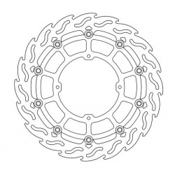 Disc frana MOTO-MASTER BRAKE ROTOR FLOAT FLAME SUMO ONDA	XR 650 R