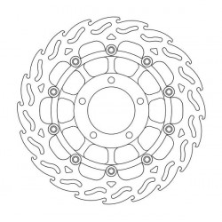 Disc frana MOTO-MASTER FLAME LEFT FR DISC TRIUMPH SPEED FOUR 600 Disc frana MOTO-MASTER FLAME LEFT FR DISC TRIUMPH SPEED FOUR 600