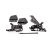 Consola GILLES REARSET AS31 BK ZX-6 R 600 97 Consola GILLES REARSET AS31 BK ZX-6 R 600 97 thumb