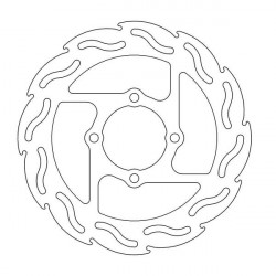 Disc frana MOTO-MASTER MM FLAME REAR DISC YFM 350 X 2x4 06