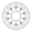Disc frana fata MOTO-MASTER BRAKE DISC FLOAT HALO PRO HONDA CBR 1000 RR 16 thumb