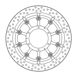 Disc frana fata MOTO-MASTER BRAKE DISC FLOAT HALO PRO HONDA CBR 1000 RR 16