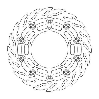 Disc frana MOTO-MASTER BRAKE ROTOR FLOAT FLAME RACE YAMAHA YZF-R7 ABS 22