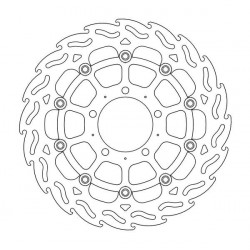 Disc frana MOTO-MASTER FLAME RIGHT DISC KAWASAKI KLZ 1000 ABS Disc frana MOTO-MASTER FLAME RIGHT DISC KAWASAKI KLZ 1000 ABS