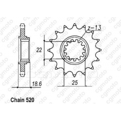 Kit lant si pinioane REGINA KAWASAKI Z750/750S 04-11 Kit lant si pinioane REGINA KAWASAKI Z750/750S 04-11