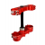 Triple clamp SCAR pentru BETA 16-  RED thumb