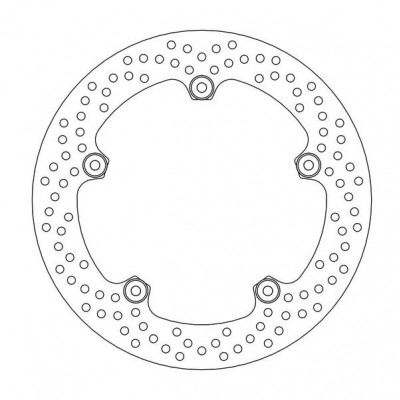 Disc frana MOTO-MASTER BRAKE ROTOR FLOAT ROUND L/R