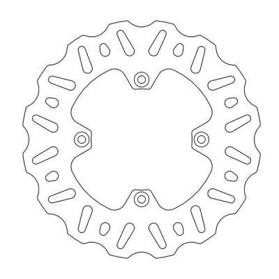 Disc de frana MOTO-MASTER BRAKE ROTOR FIX WAVE NITR SUZUKI RM 85 17/14 23