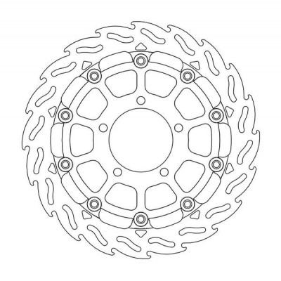 Disc frana MOTO-MASTER FLAME RACE FR RIGHT 5 5MM Ninja 1000 SX ABS