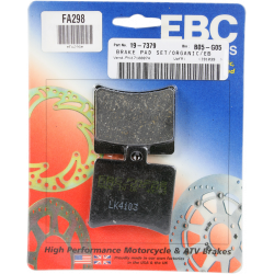 Placute frana EBC FA SER ORGANIC FA298 Placute frana EBC FA SER ORGANIC FA298